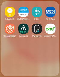 My mobile health apps